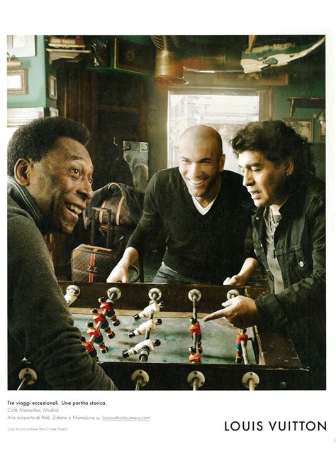 louis vuitton maradona pele zidane|Pelé, Zidane, Maradona .